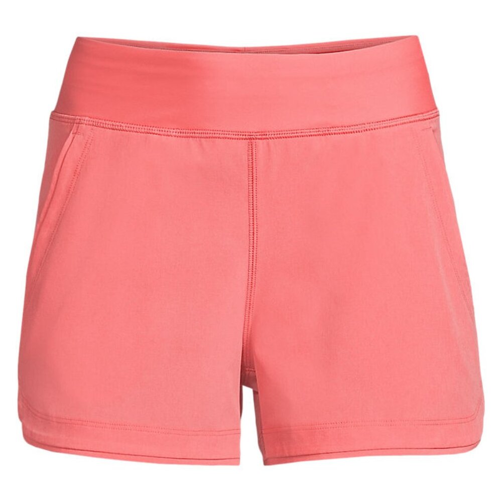 Lands' End Comfort Waist 3-inch Swim Shorts with Panty